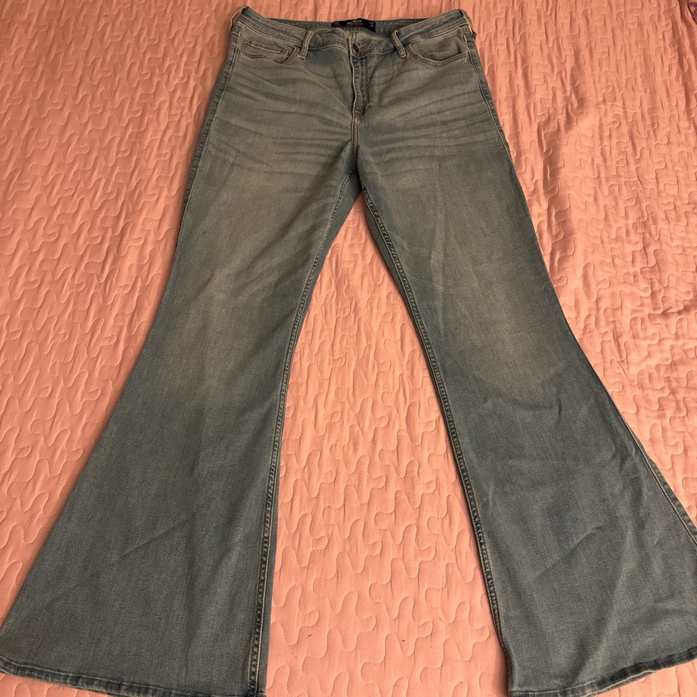 Hollister Light Blue Flare Jeans